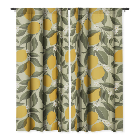 Cuss Yeah Designs Abstract Lemons Blackout Non Repeat