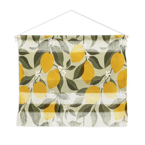 Cuss Yeah Designs Abstract Lemons Wall Hanging Landscape