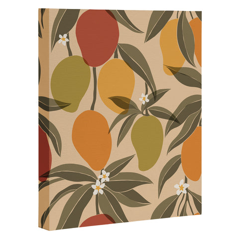 Cuss Yeah Designs Abstract Mangoes Art Canvas