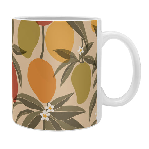 Cuss Yeah Designs Abstract Mangoes Coffee Mug