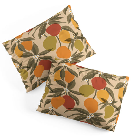 Cuss Yeah Designs Abstract Mangoes Pillow Shams