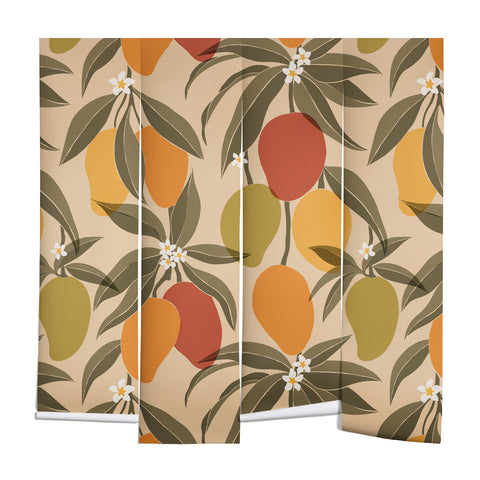 Cuss Yeah Designs Abstract Mangoes Wall Mural