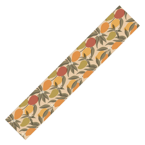 Cuss Yeah Designs Abstract Mangoes Table Runner