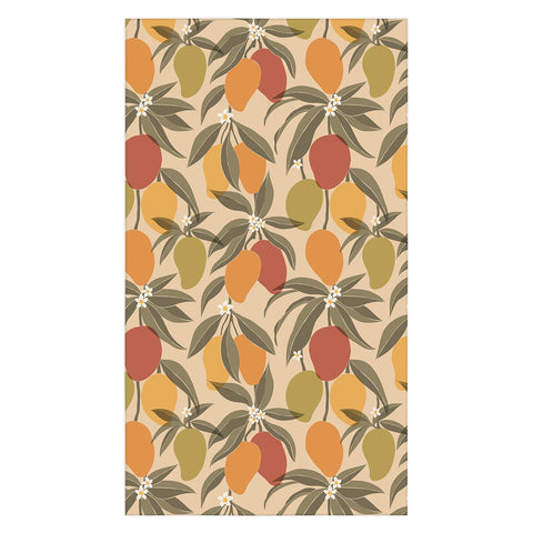 Cuss Yeah Designs Abstract Mangoes Tablecloth