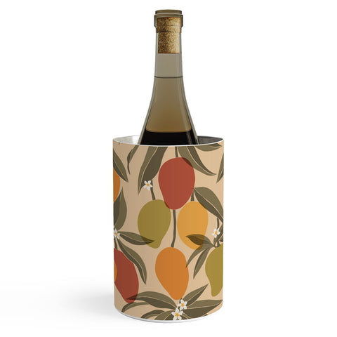 Cuss Yeah Designs Abstract Mangoes Wine Chiller