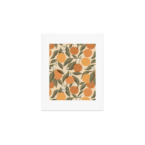 Cuss Yeah Designs Abstract Oranges Art Print