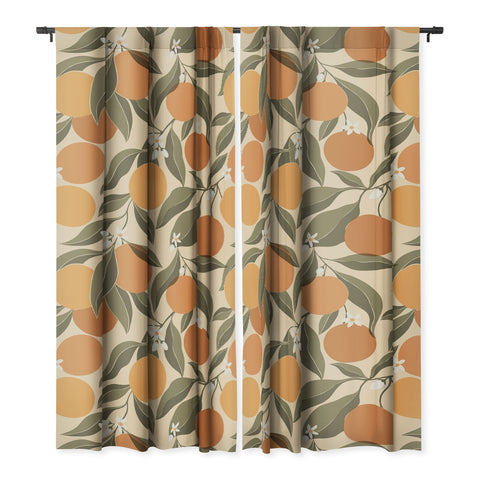 Cuss Yeah Designs Abstract Oranges Blackout Non Repeat