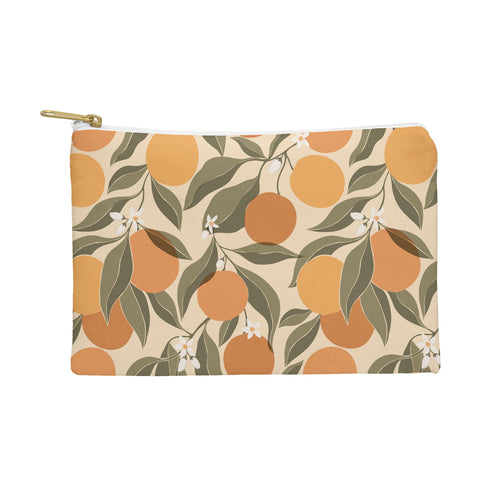 Cuss Yeah Designs Abstract Oranges Pouch