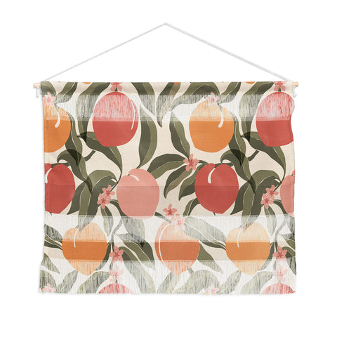 Cuss Yeah Designs Abstract Peaches Wall Hanging Landscape