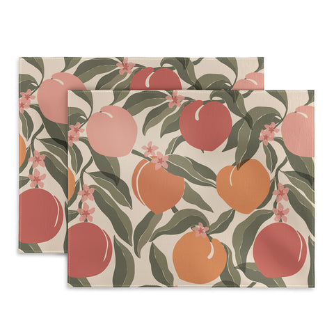 Cuss Yeah Designs Abstract Peaches Placemat