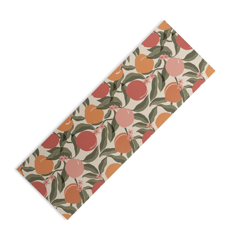 Cuss Yeah Designs Abstract Peaches Yoga Mat