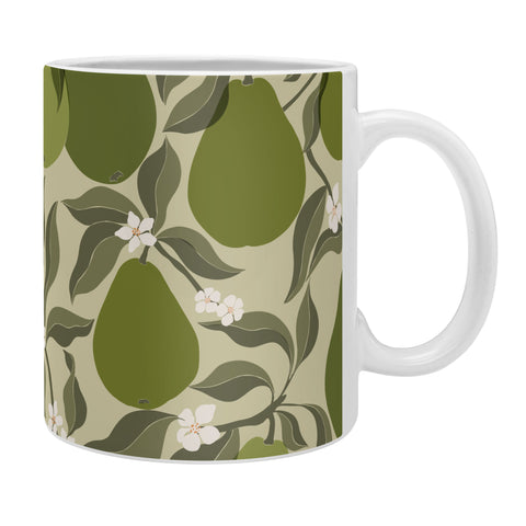 Cuss Yeah Designs Abstract Pears Coffee Mug