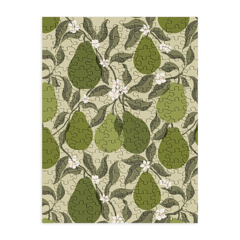 Cuss Yeah Designs Abstract Pears Puzzle