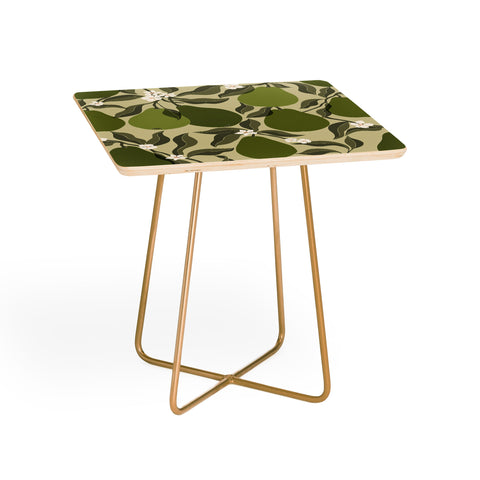 Cuss Yeah Designs Abstract Pears Side Table