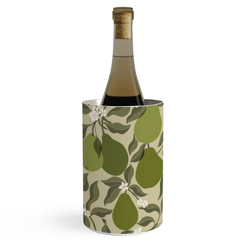 Cuss Yeah Designs Abstract Pears Wine Chiller