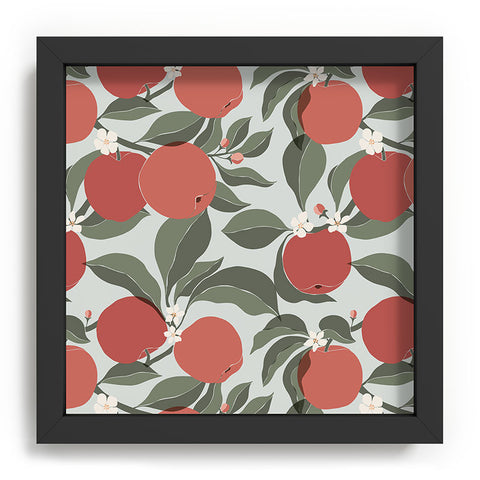 Cuss Yeah Designs Abstract Red Apples Recessed Framing Square