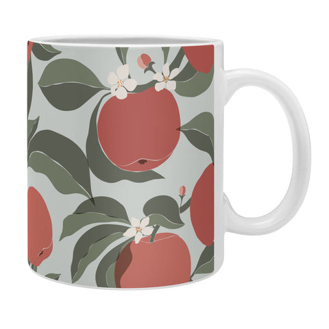 Cuss Yeah Designs Abstract Red Apples Coffee Mug