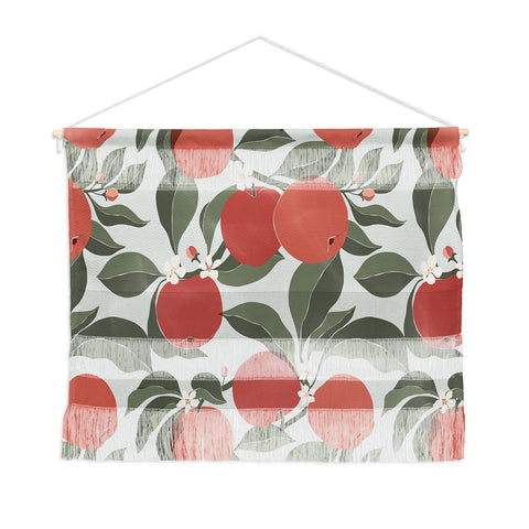 Cuss Yeah Designs Abstract Red Apples Wall Hanging Landscape