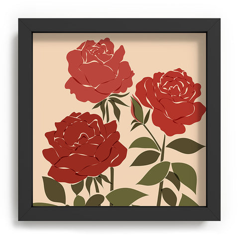Cuss Yeah Designs Abstract Roses Recessed Framing Square