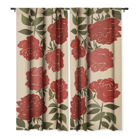 Cuss Yeah Designs Abstract Roses Blackout Non Repeat