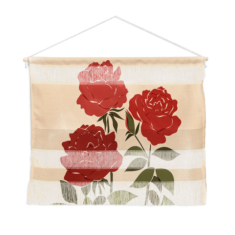 Cuss Yeah Designs Abstract Roses Wall Hanging Landscape