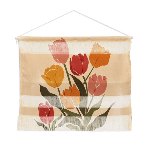 Cuss Yeah Designs Abstract Tulips Wall Hanging Landscape