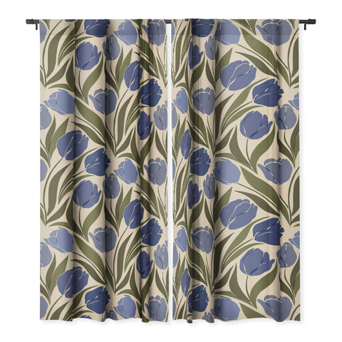 Cuss Yeah Designs Blue Tulip Field Blackout Non Repeat