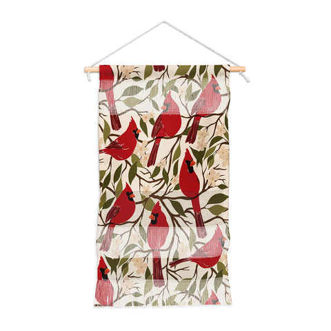 Cuss Yeah Designs Cardinals on Blossoming Tree Wall Hanging Portrait