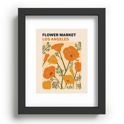 Cuss Yeah Designs Flower Market Los Angeles Recessed Framing Rectangle
