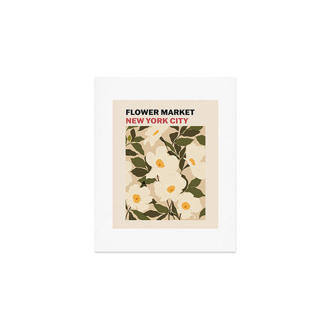 Cuss Yeah Designs Flower Market NYC Art Print