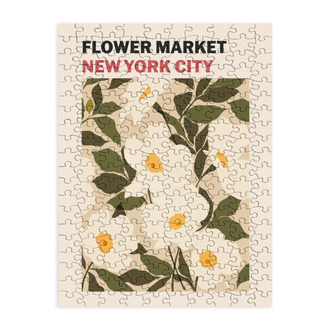 Cuss Yeah Designs Flower Market NYC Puzzle