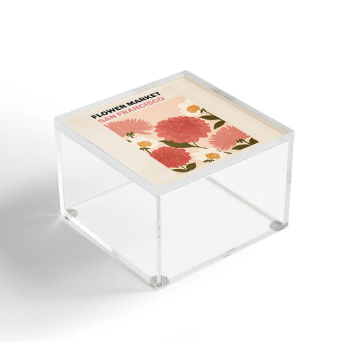 Cuss Yeah Designs Flower Market San Francisco Acrylic Box