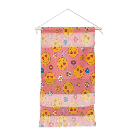 Cuss Yeah Designs Heart Eyes Smiley Face Wall Hanging Portrait