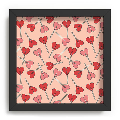Cuss Yeah Designs Heart Lollipops Recessed Framing Square