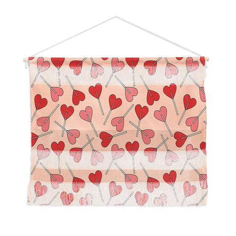 Cuss Yeah Designs Heart Lollipops Wall Hanging Landscape
