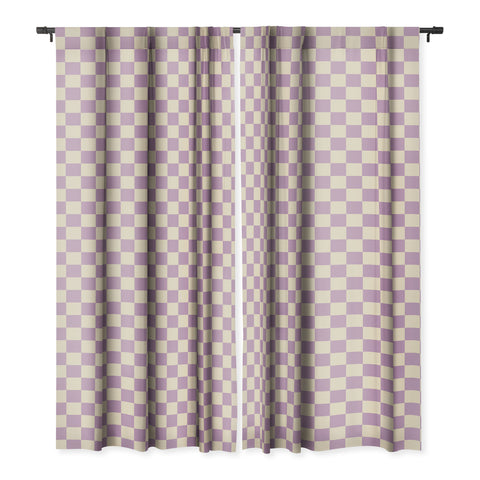 Cuss Yeah Designs Lavender Checker Pattern Blackout Non Repeat