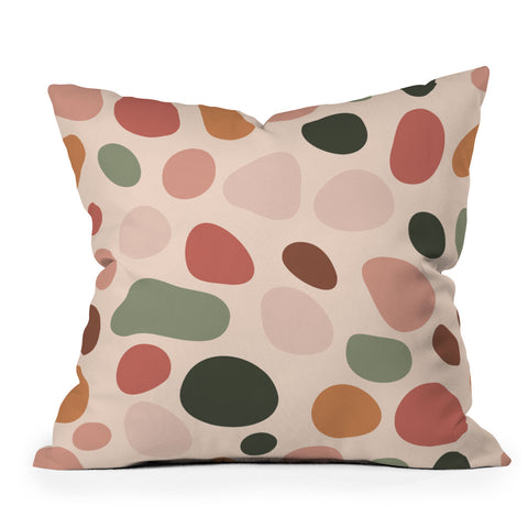 Cuss Yeah Designs Multicolor Cheetah Pattern 001 Outdoor Throw Pillow