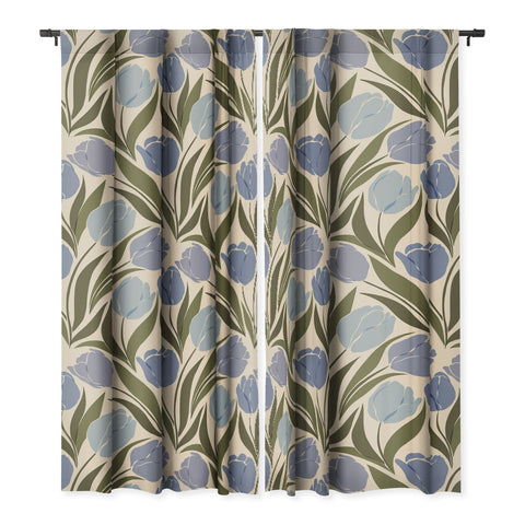 Cuss Yeah Designs Periwinkle Tulip Field Blackout Non Repeat