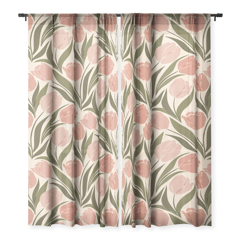 Cuss Yeah Designs Pink Tulip Field Sheer Non Repeat