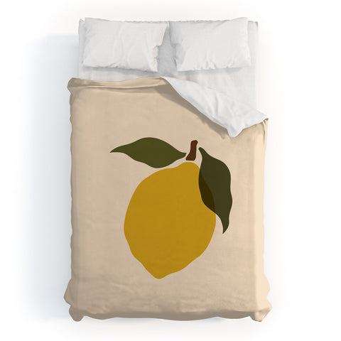 Cuss Yeah Designs Single Lemon I Duvet Cover