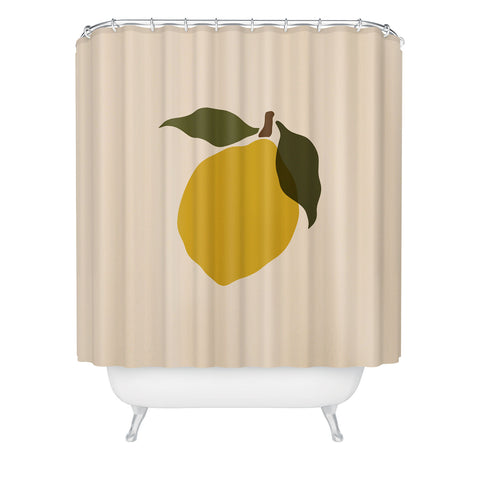 Cuss Yeah Designs Single Lemon I Shower Curtain
