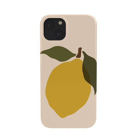 Cuss Yeah Designs Single Lemon I Phone Case