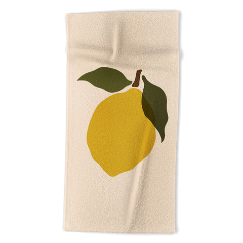 Cuss Yeah Designs Single Lemon I Beach Towel