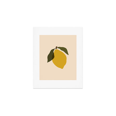 Cuss Yeah Designs Single Lemon II Art Print