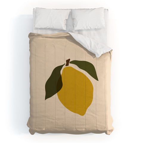 Cuss Yeah Designs Single Lemon II Comforter