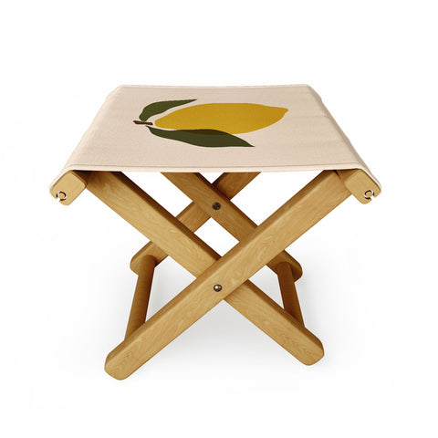 Cuss Yeah Designs Single Lemon II Folding Stool