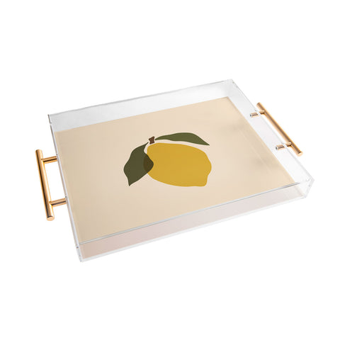 Cuss Yeah Designs Single Lemon II Acrylic Tray
