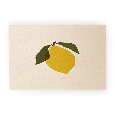 Cuss Yeah Designs Single Lemon II Welcome Mat