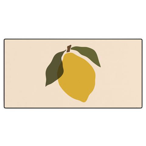 Cuss Yeah Designs Single Lemon II Desk Mat