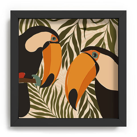 Cuss Yeah Designs Tropical Toucans Recessed Framing Square